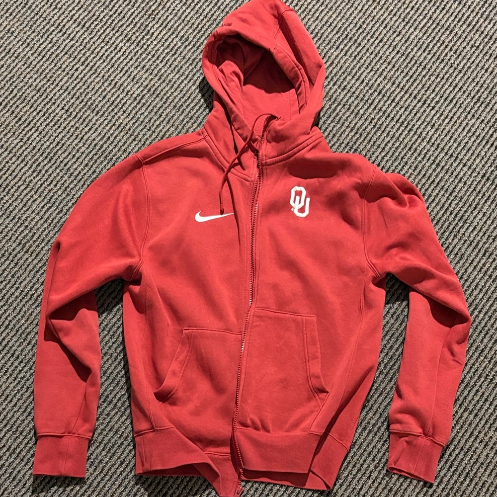 Men’s Nike Crimson Full-Zip Hoodie